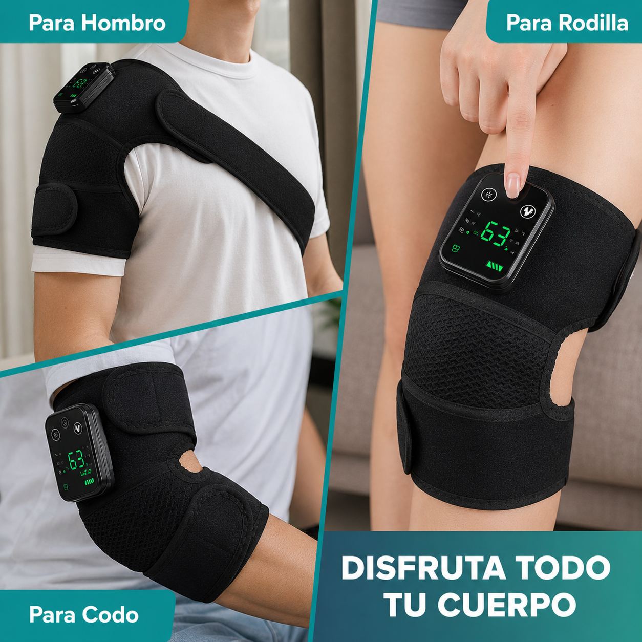 Masajeador termico de articulaciones